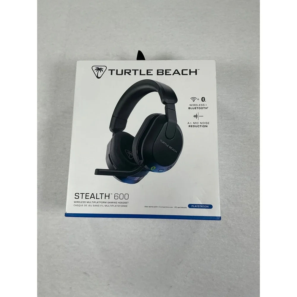 Turtle Beach Stealth 600 Gen 3 Wireless Headset PS5 PS4 PC Black NEW